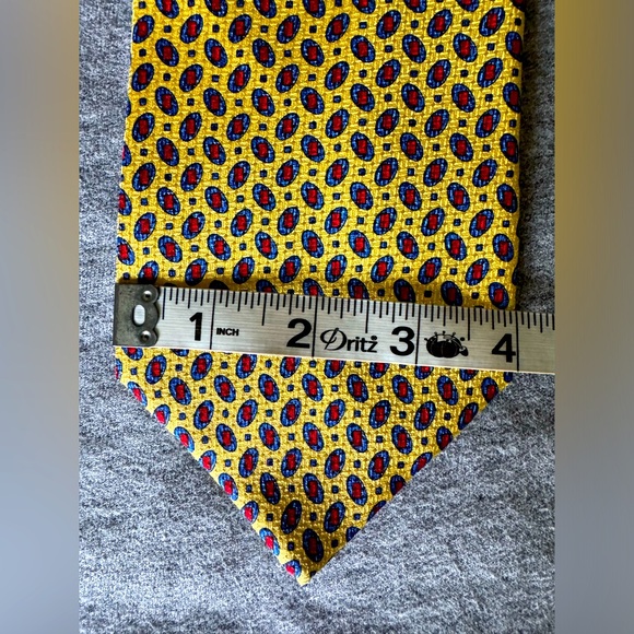 Mondo Uomo Men’s 100% Silk Tie, 4”🦋 - Picture 5 of 7